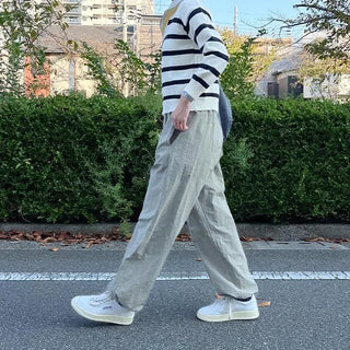 String wide pants