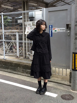 Corduroy Flower Jacket