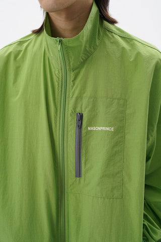 [MASONPRINCE] Lightweight Nylon Stand Collar Jacket