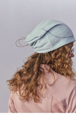[Monterest] Fleece Beanie with Dual Track Drawstring