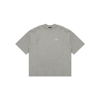 [MASONPRINCE] Washed Cotton Knit Tee with Label