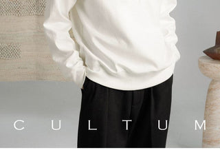 [CULTUM] Heavyweight Shawl Collar Sweatshirt