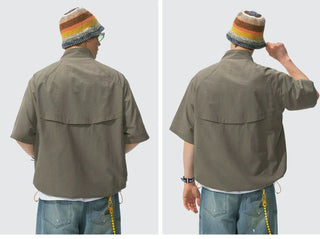 [Monterest] Stand Collar Breathable Zip-Up Jacket