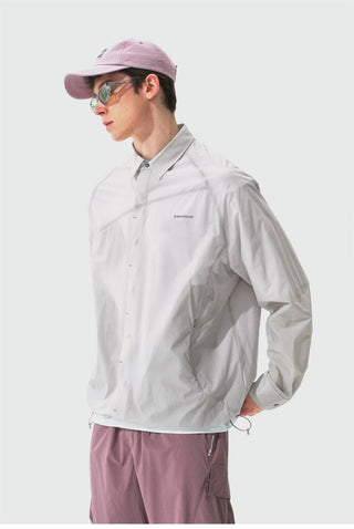 [Monterest] Water Repellent Lightweight Snap Shirt