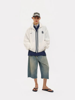 [MASONPRINCE] Crest Logo Sport Track Jacket