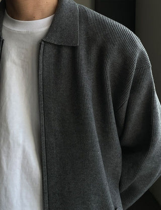 Aiden Hazzi Collared Zip-up (High Q)