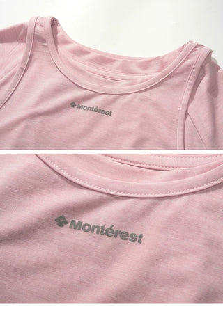 [Monterest] Slim Fit Tank & Tie-Front Tee Set