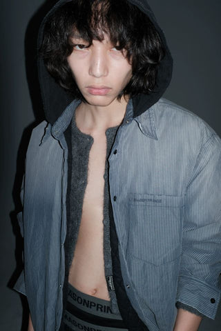 MASONPRINCE Washed Cotton Hooded Jacket