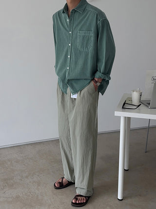 Weekly Pocket Pigment Shirt