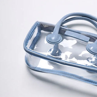 Transparent beach bag
