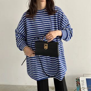Oversized striped T-shirt