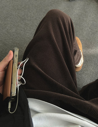 Redo Corduroy Elastic Pants (4 colors, M~L)
