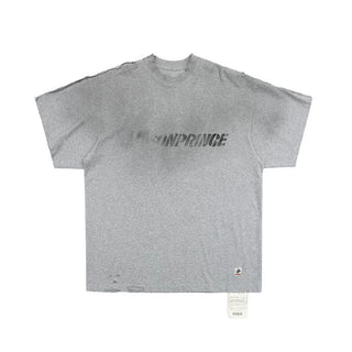 [MASONPRINCE] Graffiti Label Washed Cotton Tee