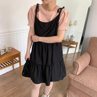 Ribbon Mini Can-Can Dress