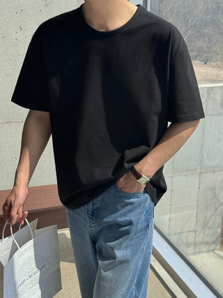 Must-have Washed U-Neck  T-shirt