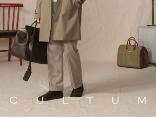 [CULTUM] Wool Blend Waterproof Mac Coat