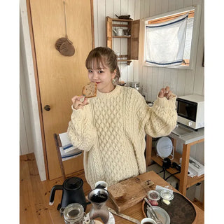 Oversized Cable Knit