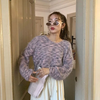 Mixed-color knit
