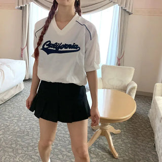 Lettering Anorak T-shirt