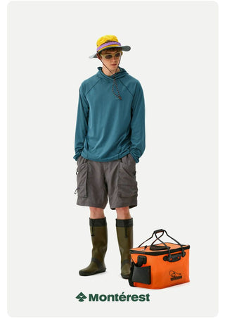 [Monterest] UPF50+ Quick-Dry Hooded Sun Shirt