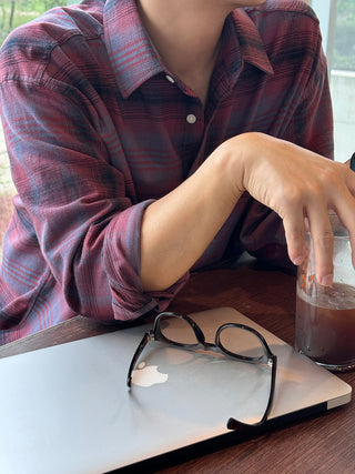 Jude Tartan Check Natural Fit Shirt