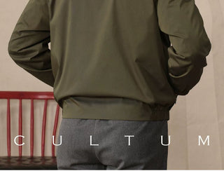 [CULTUM] Water-Resistant Stand Collar Jacket