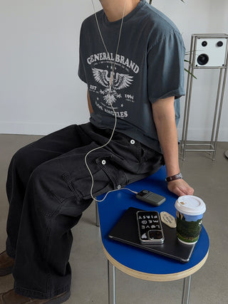 GENERAL Eagle Pigment  T-shirt