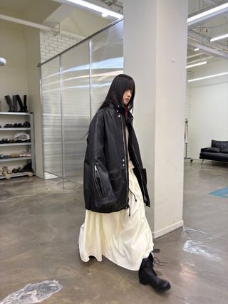 [NeverSeez] Jacquard Voluminous Skirt