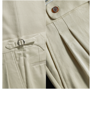 [CULTUM] Cotton Twill Lined Suit Set