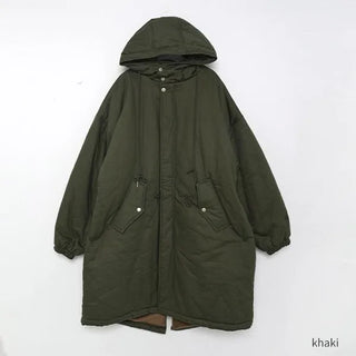 Hooded long jumper