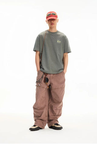 [Monterest] Washed Forest Print Relaxed Fit Tee