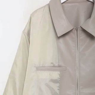 (Unisex) String Leather Jacket