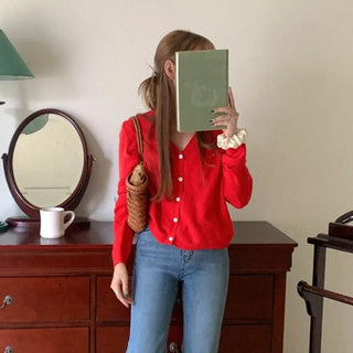 Wool cardigan