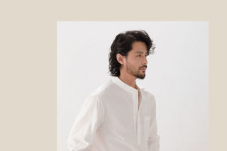 [CULTUM] Cotton Stand Collar Shirt/Shorts