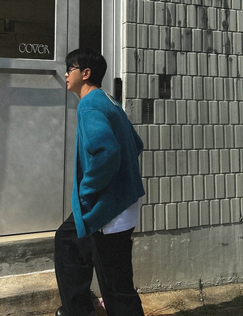 COVER Fine Wool Cardigan (4 colors)