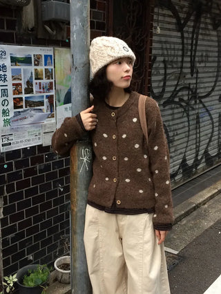 Polka Dot Cardigan