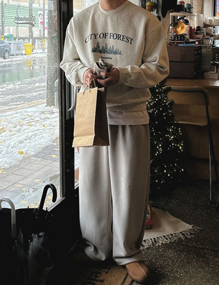 FOREST Fleece-lined Sweatshirt (4 colors)
