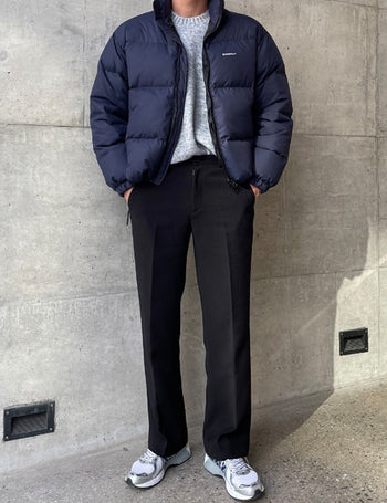 Gradient Down Short Padded Jacket (4 colors)