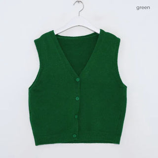 Daily Layered Vest Cardigan