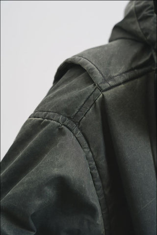 [MASONPRINCE] Sand-washed Boxy Workwear Padded Jacket
