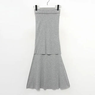 Ribbed Mermaid Skirt