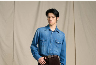 [CULTUM] Cotton Corduroy High Waist Wide Leg Pants