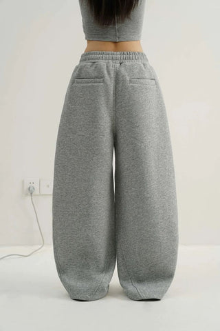 [MASONPRINCE] Heavyweight Air Layer Wide Pants