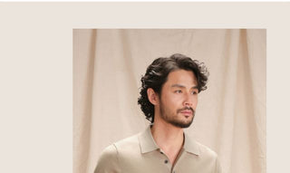 [CULTUM] Knit Polo Shirt