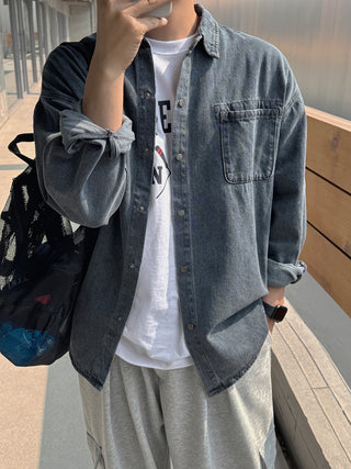 Miller Washed Denim Shirt Jacket
