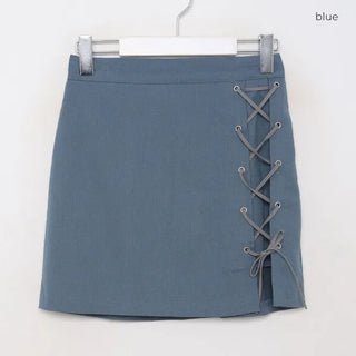 Corset Point Mini Skirt
