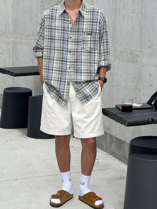 Amande Summer Check Shirt