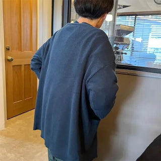 Loose-fit cardigan