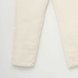 Straight cotton pants