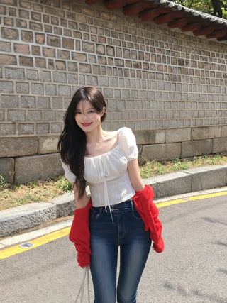 [10 colors] Linen V-neck cardigan